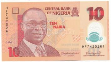 Nigéria 2024. 10N "HF7420261" T:UNC
Nigeria 2024. 10 Naira "HF7420261" C:UNC
