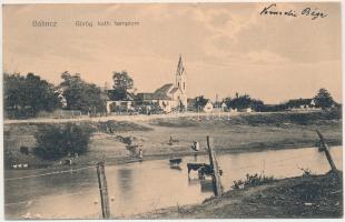 1915 Bálinc, Balint; Görög katolikus templom / Greek Catholic church (kis szakadás / small tear)