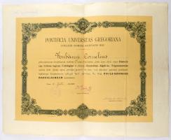 1908-1909 Kubányi Kornél nevére kiállított egyházi iratok