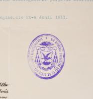 1911 Székesfehérvár Prohászka Ottokár püspök, Vass József miniszter és Streit Ferenc kanonok, nagypr...