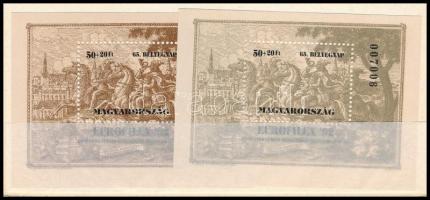 1992 Bélyegnap blokk és ajándék változat a Magyar Posta ajándéka tokban (21.000+)