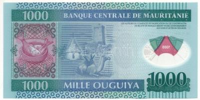 Mauritánia 2014. 1000O polimer "DD 0636612 A" T:UNC
Mauritania 2014. 1000 Ouguiya polymer...