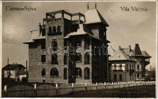 1935 Eforie, Carmen Sylva, Carmen Silva; Vila Victoria / villa. Foto-Glob V. Nicolau si A. Lupu (Con...