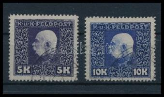 K.u.k. Feldpost 1915 5K, 10K
