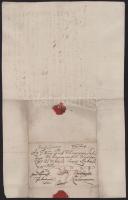 1791 Szentgyörgyvölgyi Szabó Ferenc Ceglédre Irsai Szabó Jánosnak írt levele