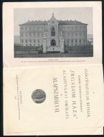 1901 A gyógyíthatatlan betegek számára Budapesten létesített Irgalom Háza alapszabályai14p
