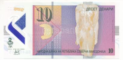 Észak-Macedónia 2018. 10D polimer "401715" T:UNC
North Macedonia 2018. 10 Denari polymer ...