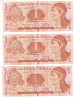 Honduras 2022. 1L (3x) sorszámkövetők "GR 4507294 - GR 4507296" T:UNC
Honduras 2022. 1 Le...