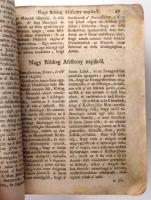 Illyés András: Keresztyeni életnek peldája avagy tüköre, az az: a' szentek elete... Nagy-Szomba...
