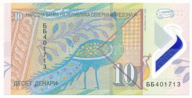 Észak-Macedónia 2018. 10D polimer "401713" T:UNC
North Macedonia 2018. 10 Denari polymer ...