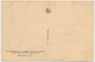 Naakt / Nu / Erotic nude lady art postcard. Musée Royal des Beaux Arts a Anvers s: Modigliani (fl)