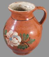 Köcsög. Sárospatak, cca 1900, fülén repedéssel, kopással, m: 24 cm