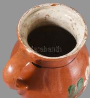 Köcsög. Sárospatak, cca 1900, fülén repedéssel, kopással, m: 24 cm