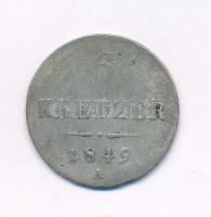 Ausztria 1849A 6kr Ag T:F patina
Austria 1849A 6 Kreuzer Ag C:F patina
Krause KM#2200