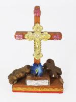 5 darab feszület, klf anyagból és klf méretben