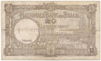 Belgium 1941. 20Fr "8597K0481" T:VG szakadások
Belgium 1941. 20 Francs "8597K0481&qu...