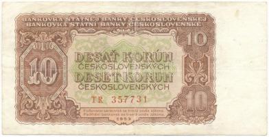 Csehszlovákia 1953. 10K "TR 357731" T:F
Czechoslovakia 1953. 10 Korun "TR 357731&quo...