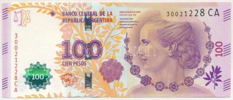 Argentína 2016(DN) 100P T:UNC
Argentina 2016(ND) 100 Pesos C:UNC
Krause P#358