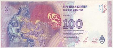 Argentína 2016(DN) 100P T:UNC
Argentina 2016(ND) 100 Pesos C:UNC
Krause P#358