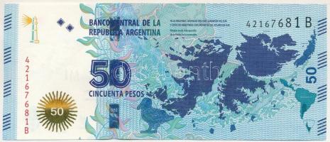 Argentína 2015(DN) 50P "A Dél-Atlanti háború 32. évfordulója" T:XF
Argentina 2015(ND) 50 ...