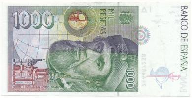 Spanyolország 1992. 1000P T:XF
Spain 1992. 1000 Pesetas C:XF
Krause P#163