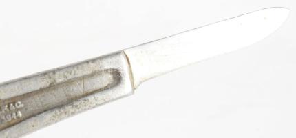 1944 amerikai alumínium katonai kés, jelzett, h: 17,5 cm
