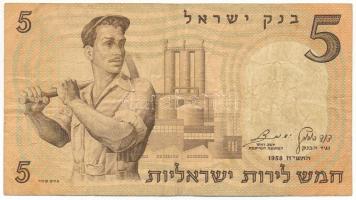 Izrael 1958. 5L "096585" T:F
Israel 1958. 5 Lirot "096585" C:F
Krause P#31.a