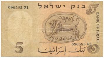 Izrael 1958. 5L "096585" T:F
Israel 1958. 5 Lirot "096585" C:F
Krause P#31.a