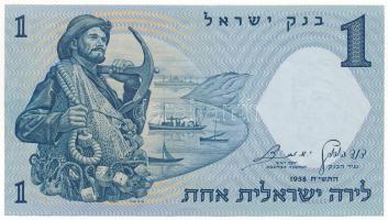 Izrael 1958. (1964) 1L piros sorszám T:UNC,AU
Israel 1958. (1964) 1 Lirot red serial C:UNC,AU
Krau...