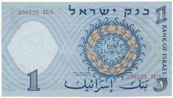Izrael 1958. (1964) 1L piros sorszám T:UNC,AU
Israel 1958. (1964) 1 Lirot red serial C:UNC,AU
Krau...