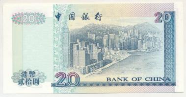 Hongkong 1999. 20$ T:AU
Hong Kong 1999. 20 Dollars C:AU
Krause P#329