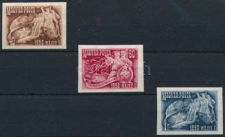 1950 Május 1. I. vágott sor (17.000)