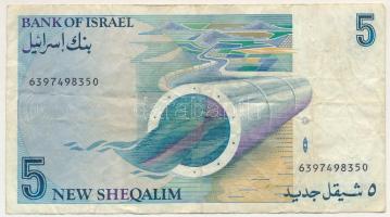 Izrael 1985. 5Sh T:F
Israel 1985. 5 New Sheqalim C:F
Krause P#52a