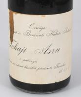 1963 Tokaji Aszú, 5 puttonyos, Tarcal, Országos Szőlészeti és Borászati Kutatóintézet, bontatlan pal...