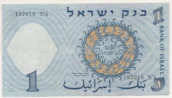 Izrael 1958. (1959) 1L fekete sorszám T:F erős papír
Israel 1958. (1959) 1 Lirot black serial C:F s...