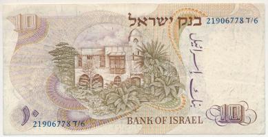 Izrael 1968. 10L kék sorszám T:F
Israel 1968. 10 Lirot blue serial C:F
Krause 35
