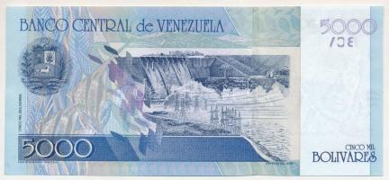 Venezuela 2002. 5000B T:XF
Venezuela 2002. 5000 Bolívares C:XF