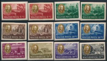 1947 Roosevelt vágott sor, a postai értékek2 példányban (~60.000)