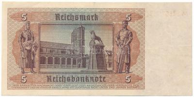 Német Harmadik Birodalom 1942. 5M "M 12167848" T:F
German Third Empire 1942. 5 Reichsmark...