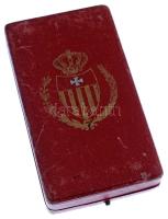Spanyolország 1935 k. "Irgalmasság Rendje középkeresztje" aranyozott, zománcozott bronz ki...