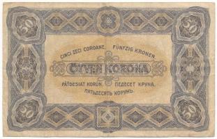1920. 50K "5a 007 486279", "Orell Füssli Zürich" nyomdahely-jelöléssel T:F
Adam...