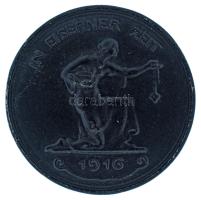 Német Birodalom 1916. "In Eiserner Zeit / Gold gab ich zur Wehr Eisen nahm ich zur Ehr (Vas idő...