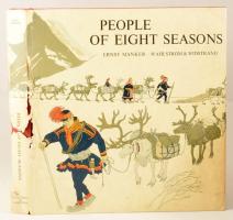 Ernst Manker: People of Eight Seasons. Stockholm, 1972, Wahlström &amp; Widstrand. Gazdag képany...