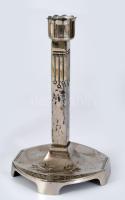 cca 1910 Osztrák szecessziós gyertyatartó pár, m: 17 cm