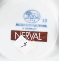 Hutschenreuther hagymamintás étel melegentartó, jelzett, hibátlan, m: 9,5 cm