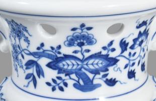 Hutschenreuther hagymamintás étel melegentartó, jelzett, hibátlan, m: 9,5 cm
