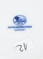 Hutschenreuther hagymamintás 2 darab váza és egy gyertyatartó, jelzett, hibátlan, m: 10 cm