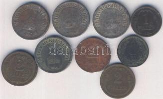 1902 1f, 1915 10f!, 1926 1f, 1927 2f, 1938 2f, 1940 10f (3x), 1942 10f T:2-,3