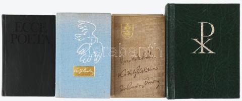 4 darab minikönyv, klf témákban