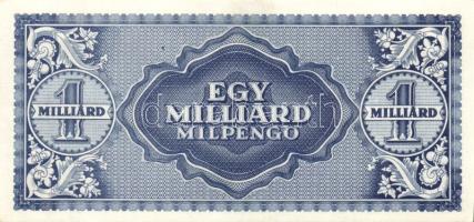 1945-1946. 1000P-től 1.000.000.000BP-ig 21db klf magyar bankjegy, komplett inflációs kiadás, közte s...